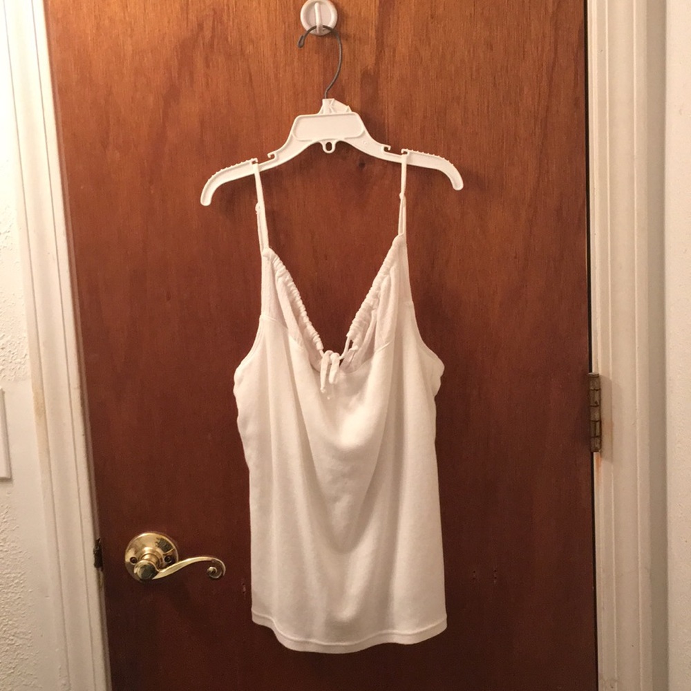 Tie up spaghetti strap camisole